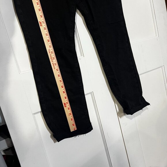 Forever 21 Black Straight Leg Jeans Size 29 - Picture 4 of 7